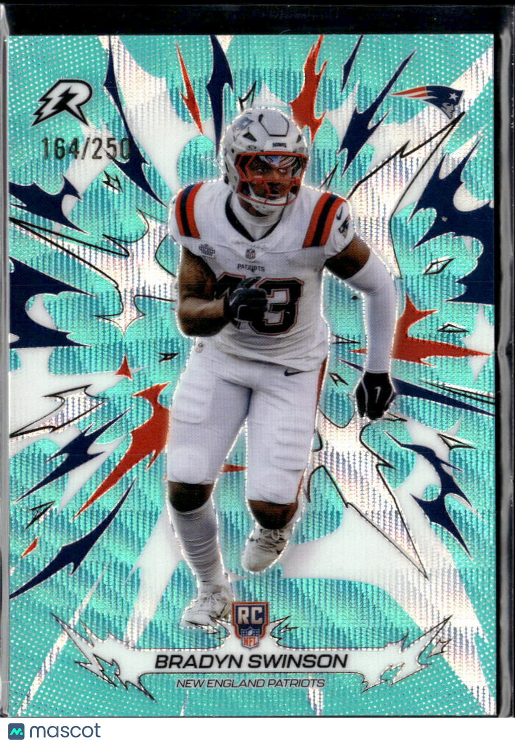 Bradyn Swinson 2026 Topps Resurgence RC /250 New England Patriots