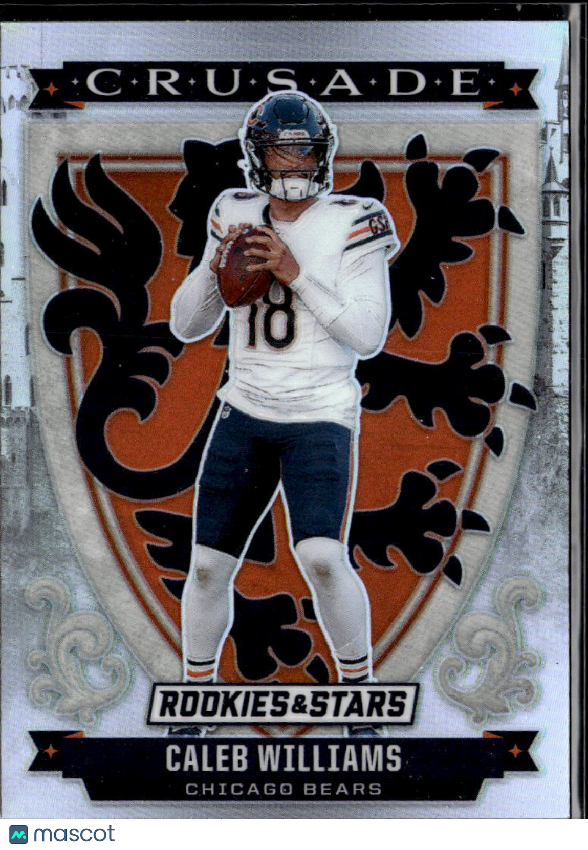 Caleb Williams 2025 Rookies & Stars Crusade Silver Prizm Chicago Bears