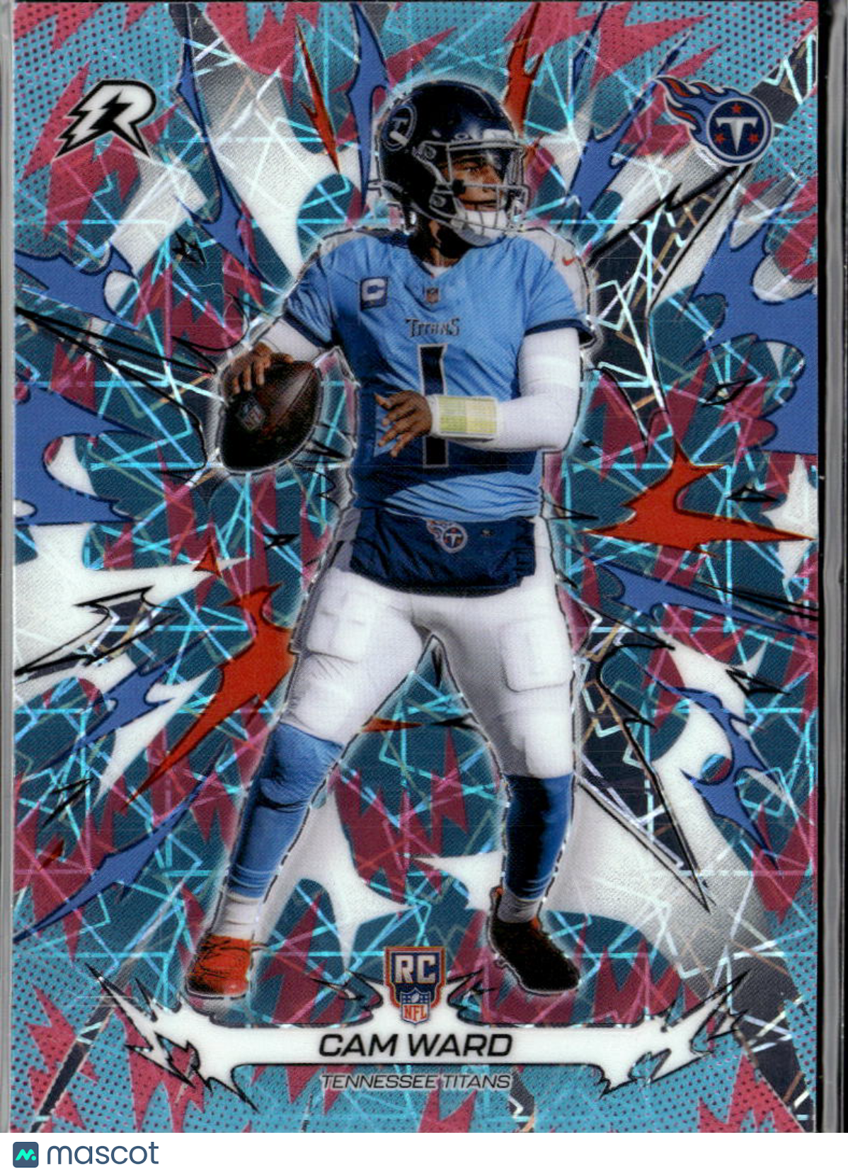 Cam Ward 2026 Topps Resurgence Pink Blue Rookie RC Tennessee Titans