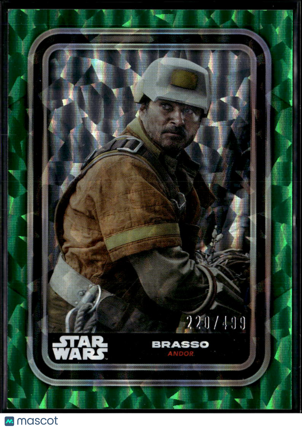 Brasso Topps Star Wars Andor Green 220/499 #35