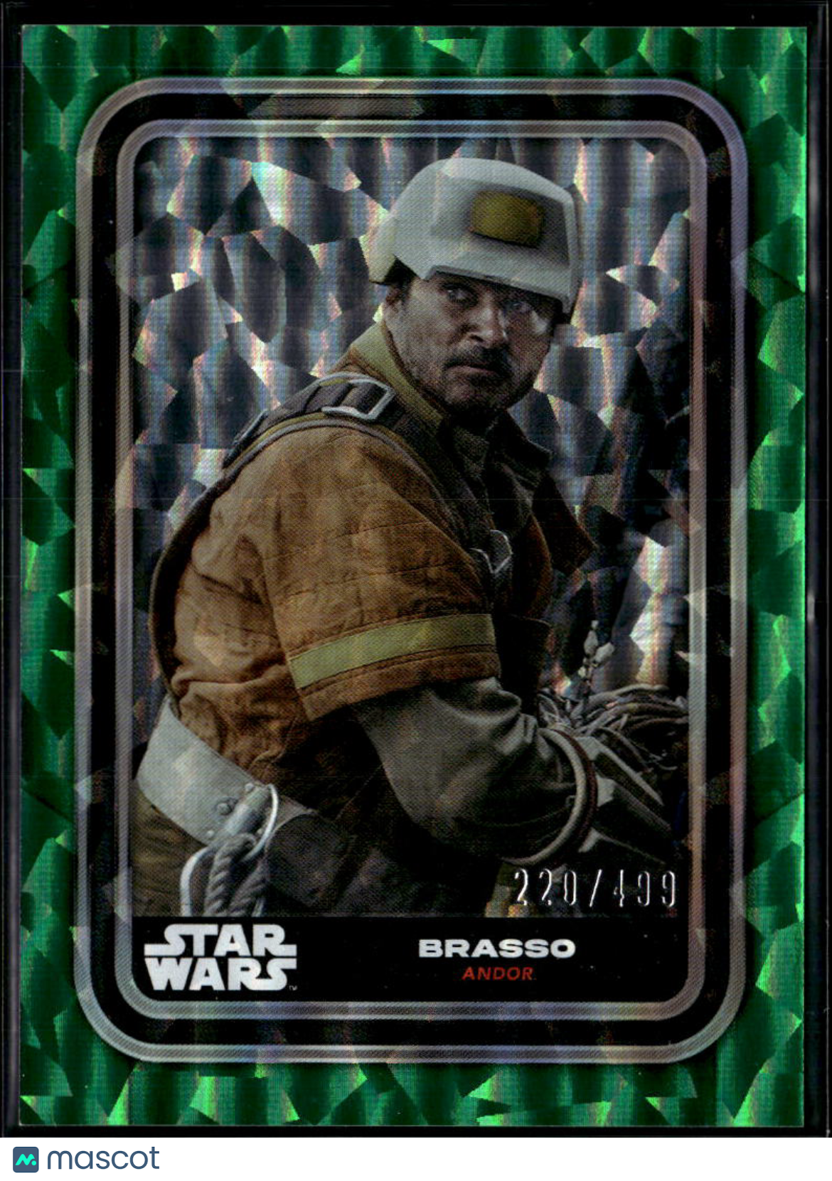 Brasso Topps Star Wars Andor Green 220/499 #35