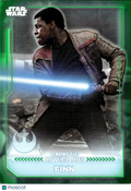FiNn Topps Star Wars Holocron Galactic Adversaries Green 59/99 #GA-15