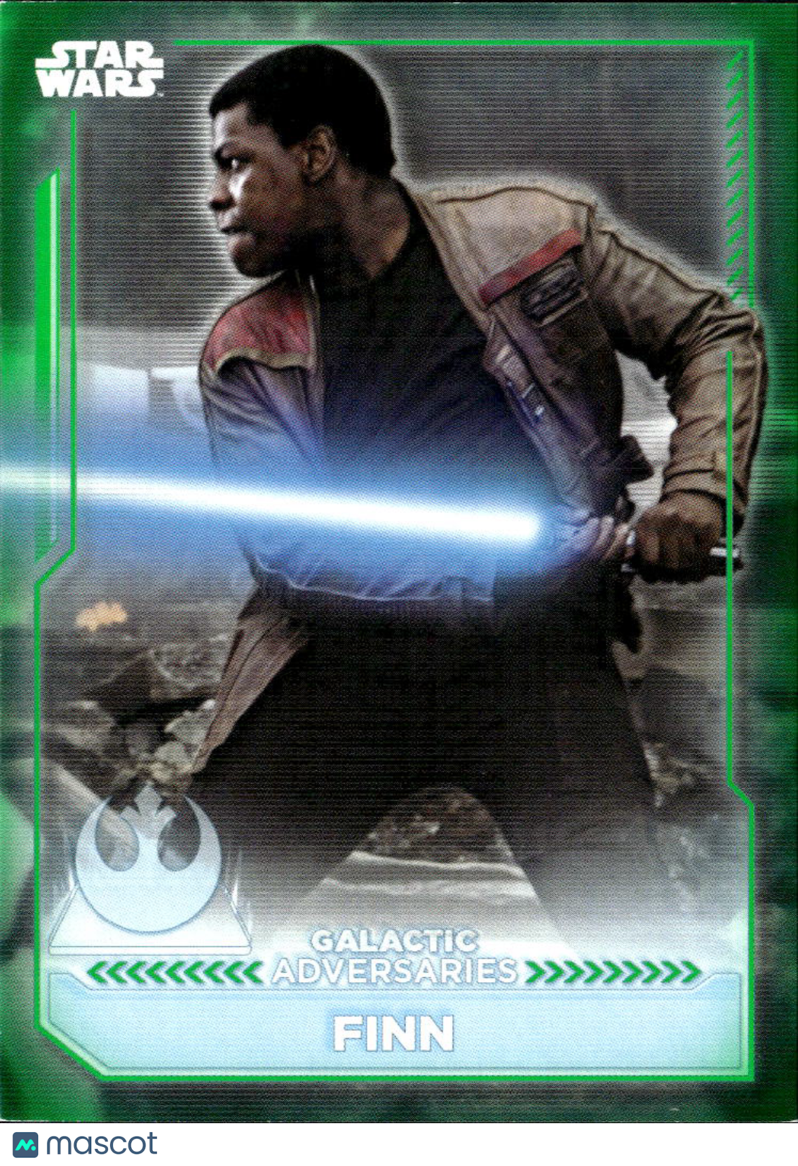 FiNn Topps Star Wars Holocron Galactic Adversaries Green 59/99 #GA-15