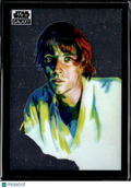 Luke Skuwalker Topps Chrome Star Wars Galaxy #1