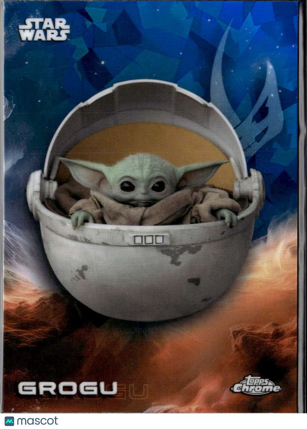 Grogu 2025 Topps Chrome Star Wars Sapphire #56
