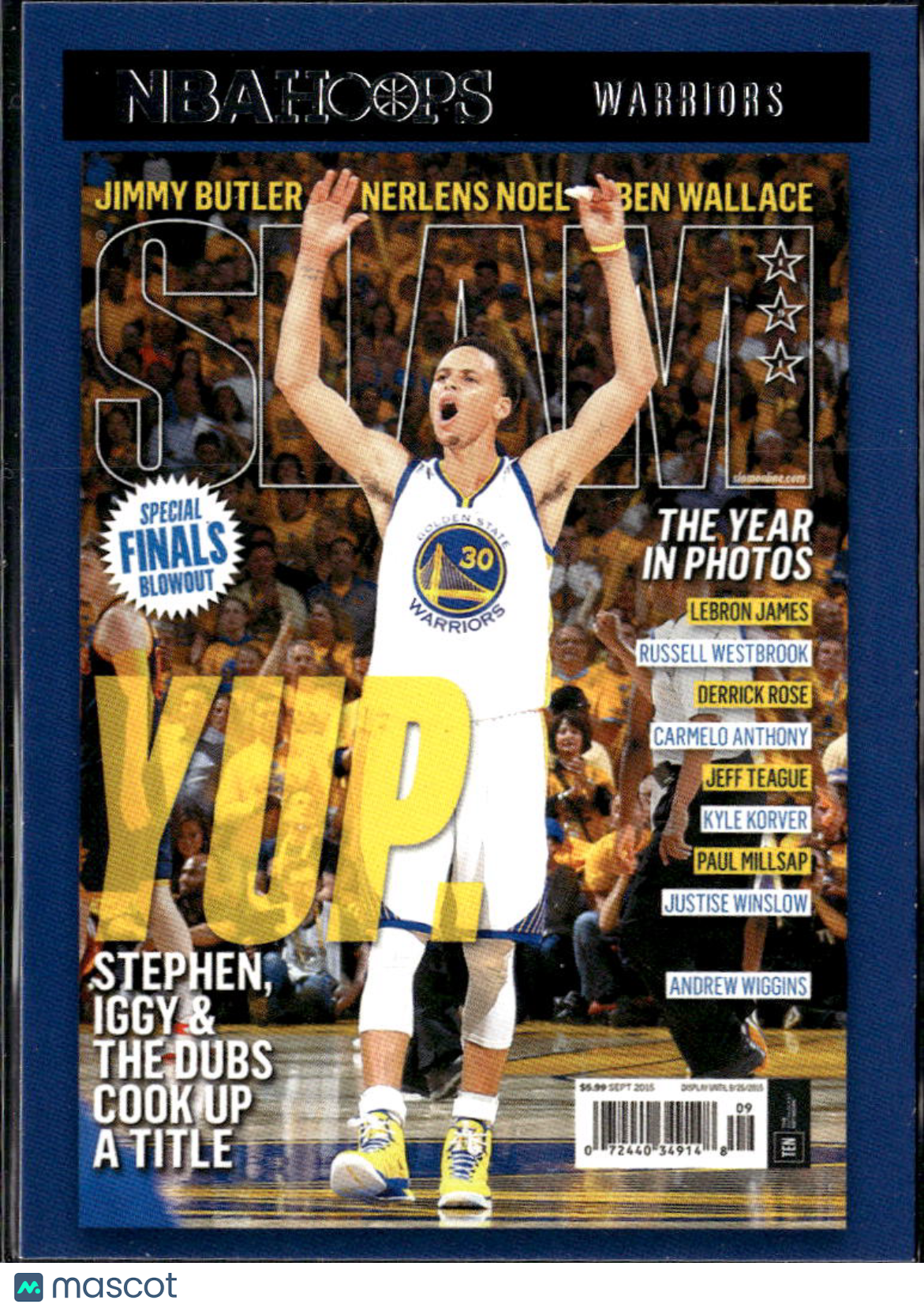 Stephen Curry 2020 Panini NBA Hoops Slam Golden State Warriors