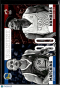 Norris Cole Stephen Curry 2013 Panini Matching Numbers Golden State Warriors