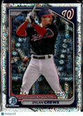 Dylan Crews 2024 Bowman Chrome Speckle Refractor /299 Washington Nationals