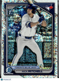 Nick Mitchell 2024 Bowman Chrome 1st Speckle Refractor /200 Toronto Blue Jays