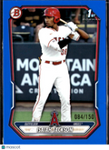 Isaiah Jackson 2026 Bowman 1st Blue /150 Los Angeles Angels
