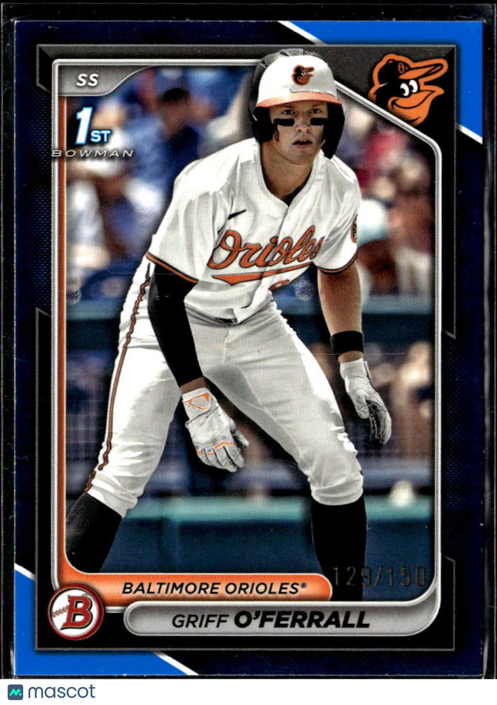 Griff O'Ferrall 2024 Bowman 1st Blue /150 Baltimore Orioles