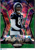 Luther Burden III 2025 Prizm Prizmatic Green Ice RC Chicago Bears