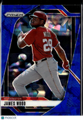 James Wood 2025 Prizm Blue Ice Prizm Washington Nationals