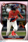 Marcelo Mayer 2023 Bowman Pink 45/175 Boston Red Sox