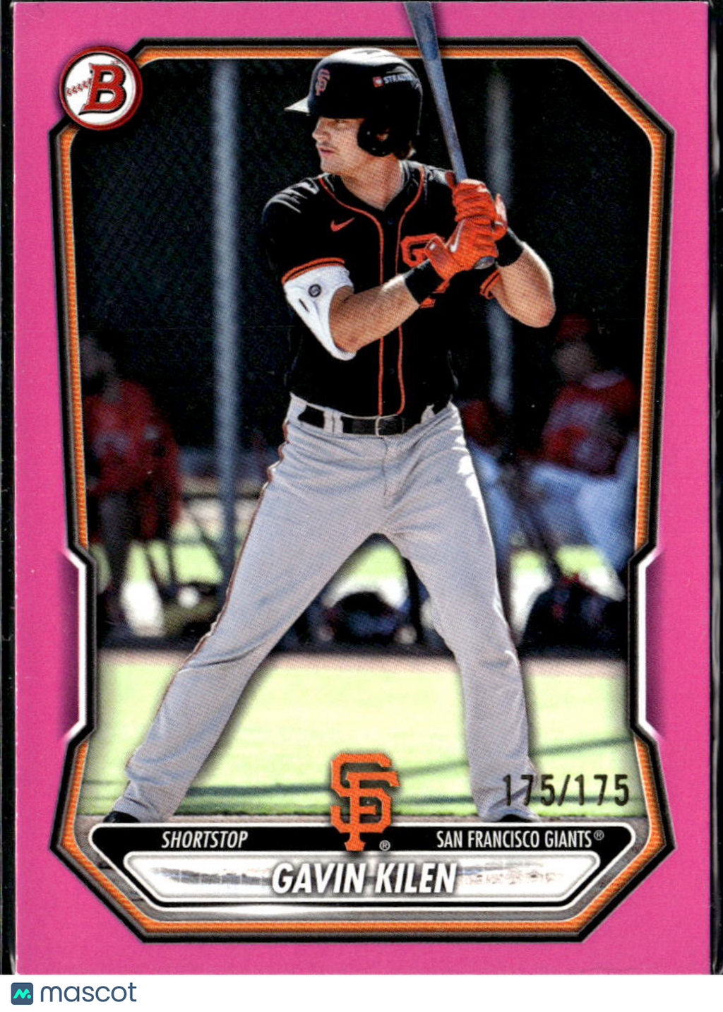 Gavin Kilen 2026 Bowman Pink /175 San Francisco Giants