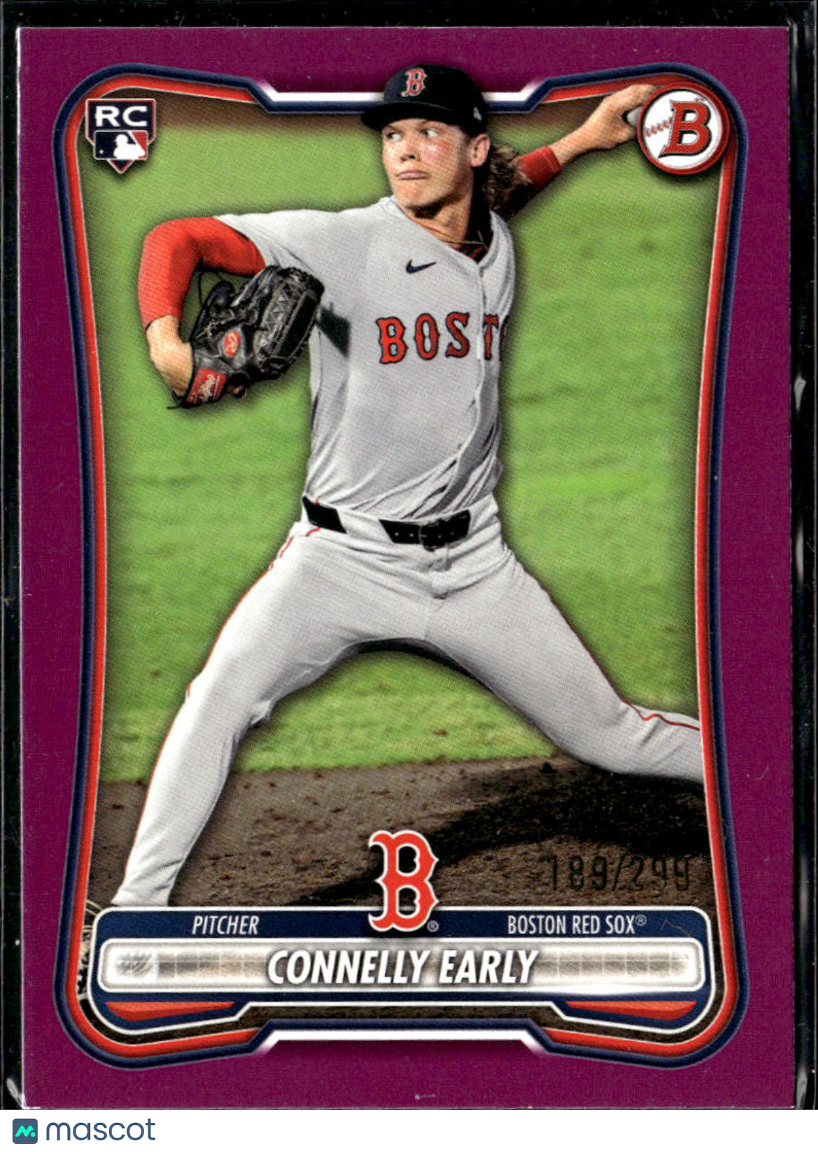 Connelly Early 2026 Bowman Purple Rookie RC /299 Boston Red Sox
