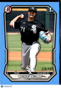 Mathias Lacombe 2024 Bowman 1st Sky Blue Border /499 Chicago White Sox
