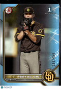 Henry Williams 2022 Bowman Draft Sky Blue /499 San Diego Padres