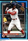 Vladimir Asencio 2024 Bowman Draft Sky Blue Border /499 Boston Red Sox