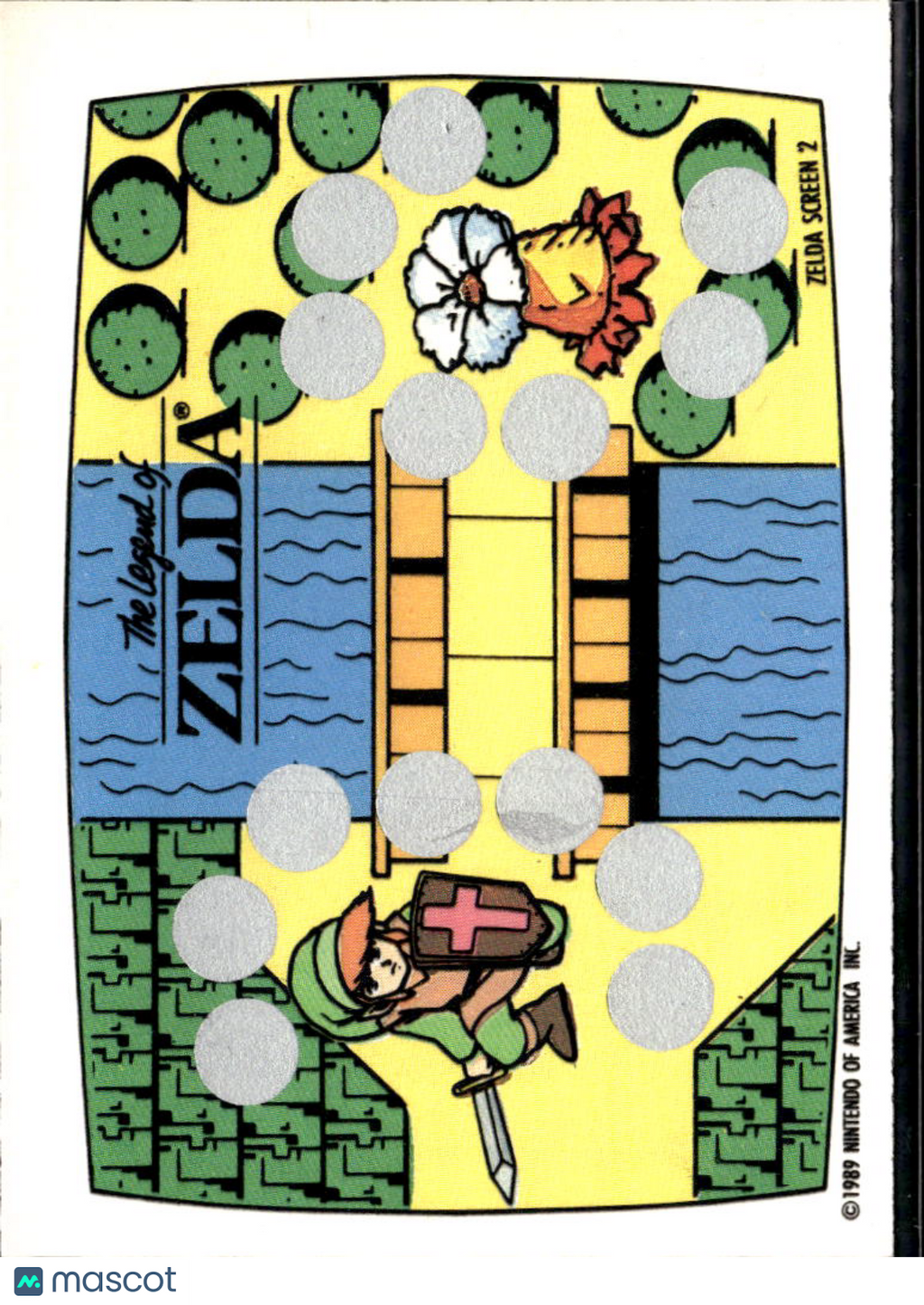The Legend of Zelda 1989 Topps Trading Card Screen 2 of 10