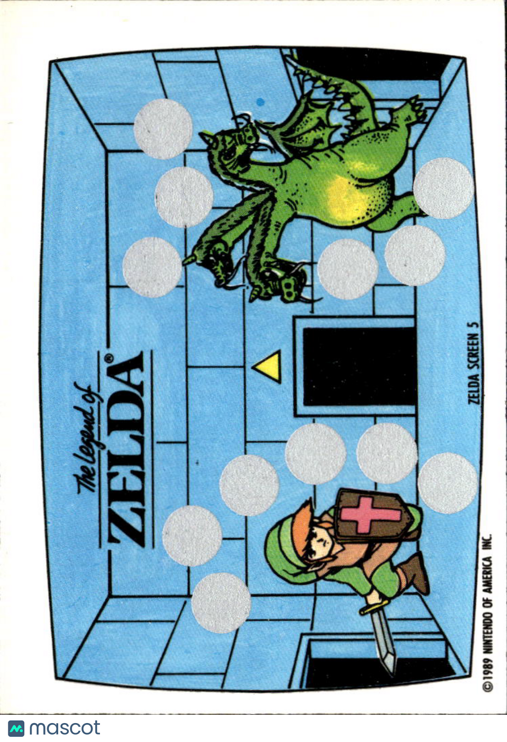 The Legend of Zelda 1989 Topps Trading Card Screen 5 of 10
