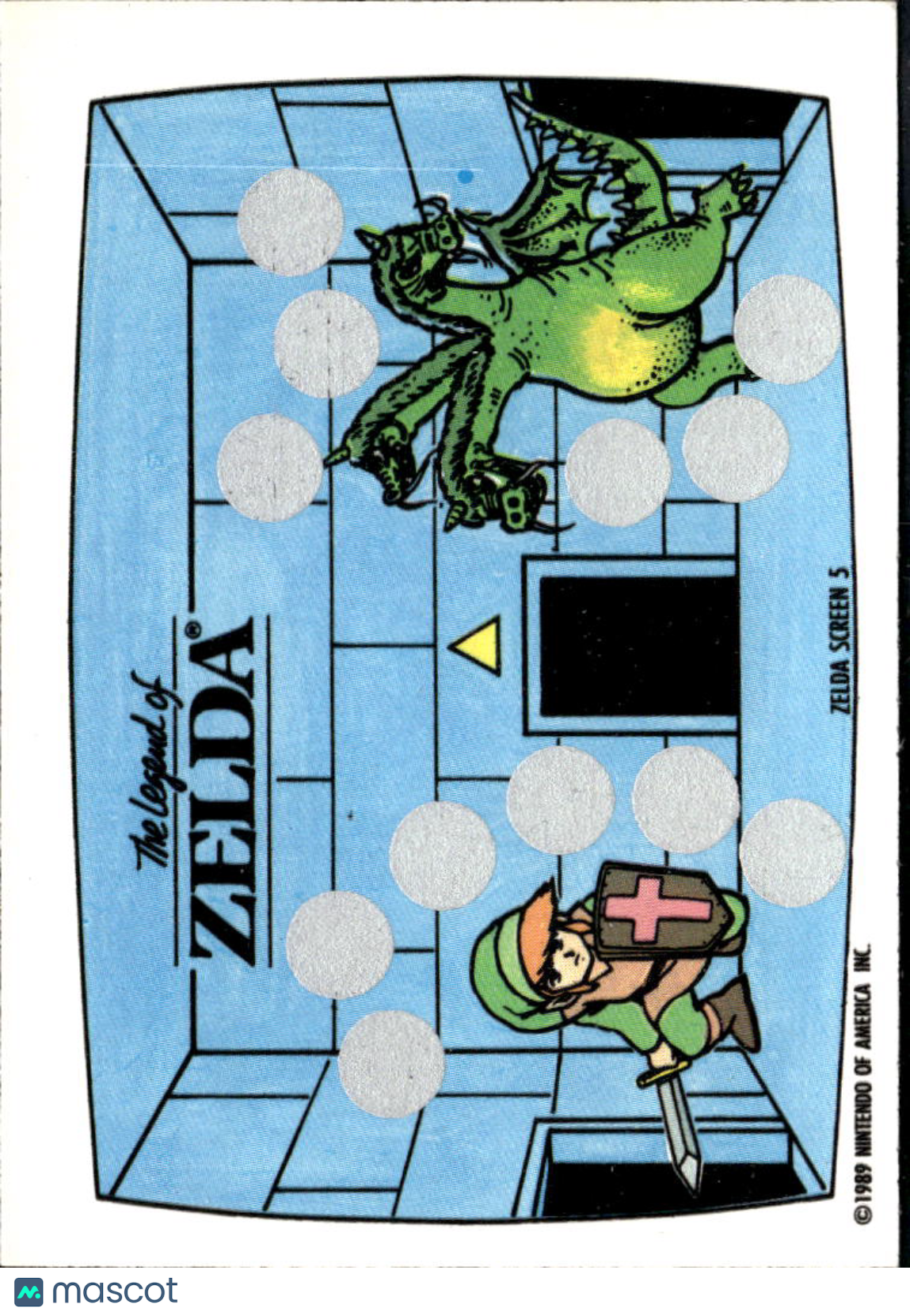 The Legend of Zelda 1989 Topps Trading Card Screen 5 of 10