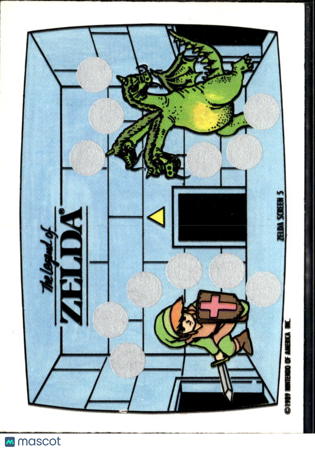 The Legend of Zelda 1989 Topps Trading Card Screen 5 of 10