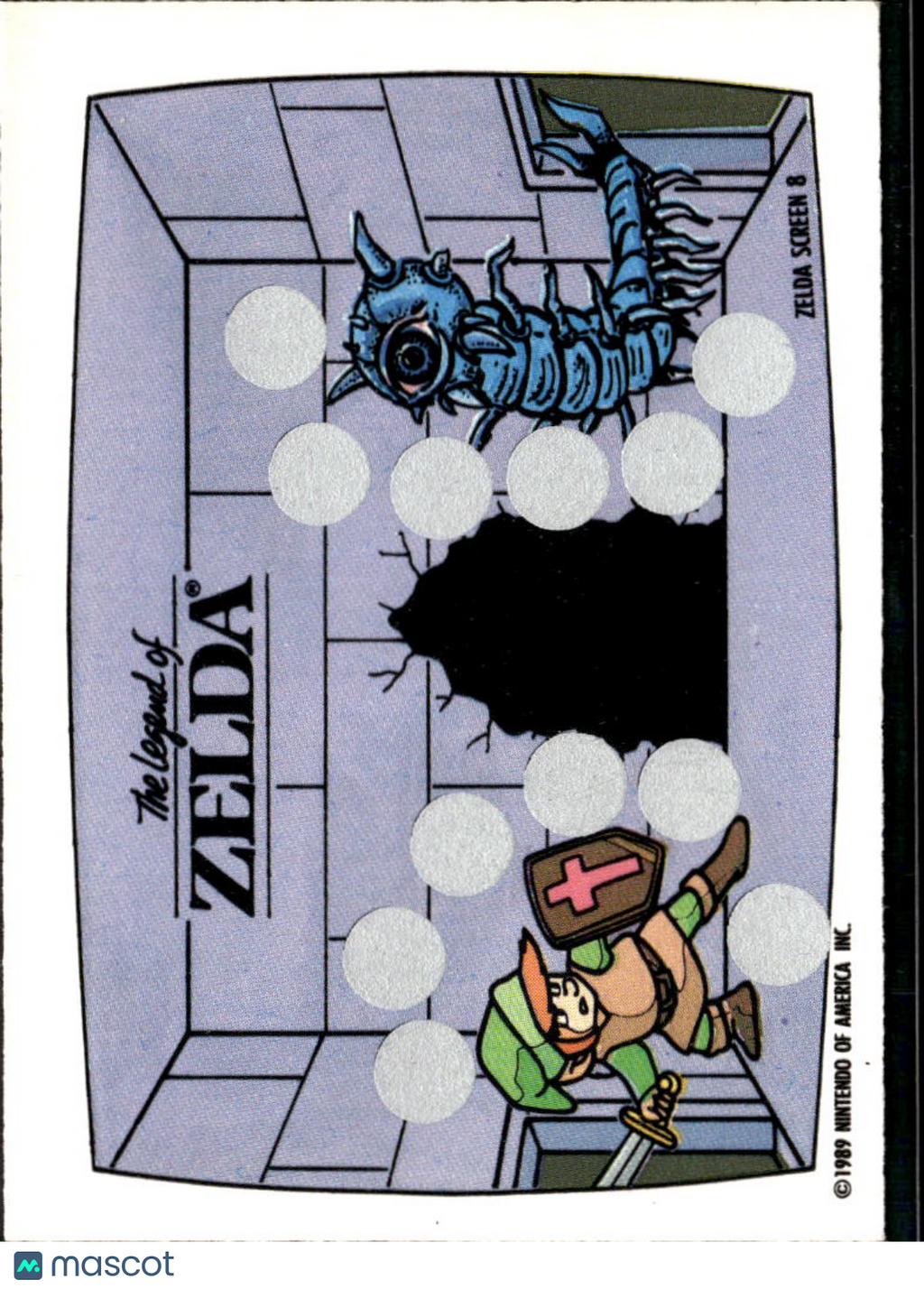 The Legend of Zelda 1989 Topps Trading Card Screen 8 of 10