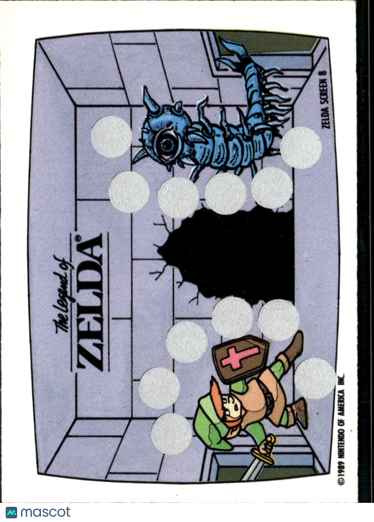 The Legend of Zelda 1989 Topps Trading Card Screen 8 of 10