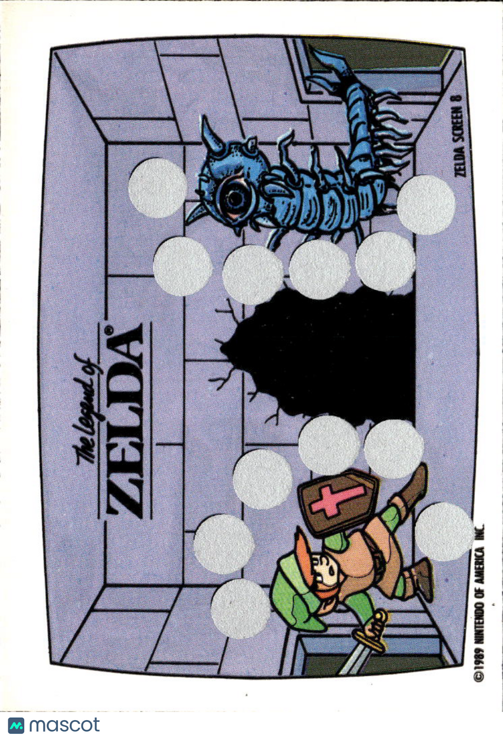 The Legend of Zelda 1989 Topps Trading Card Screen 8 of 10