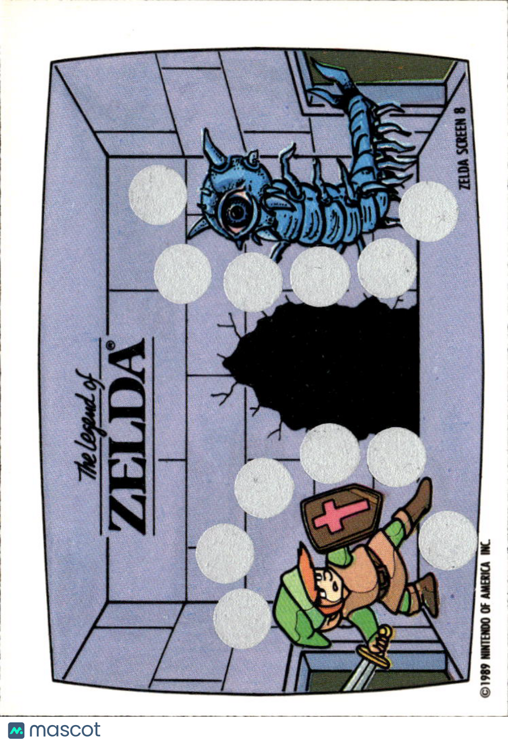 The Legend of Zelda 1989 Topps Trading Card Screen 8 of 10