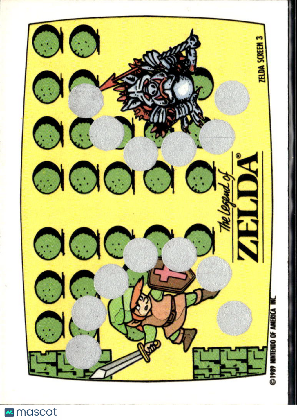The Legend of Zelda 1989 Topps Trading Card Screen 3 of 10