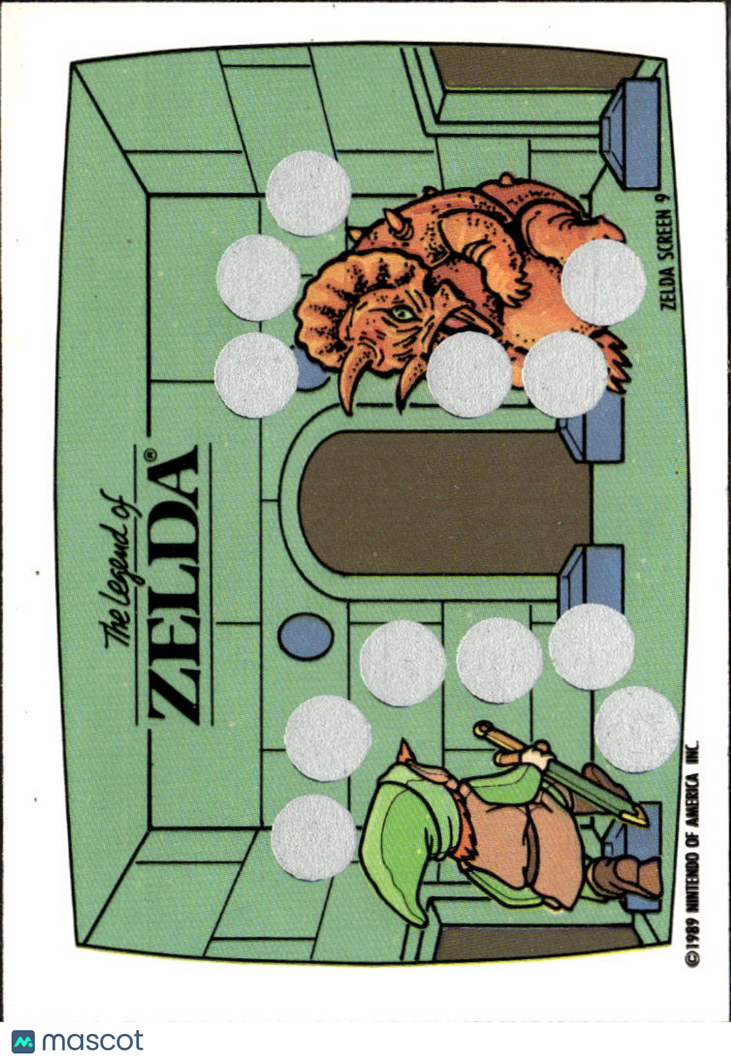 The Legend of Zelda 1989 Topps Trading Card Screen 9 of 10