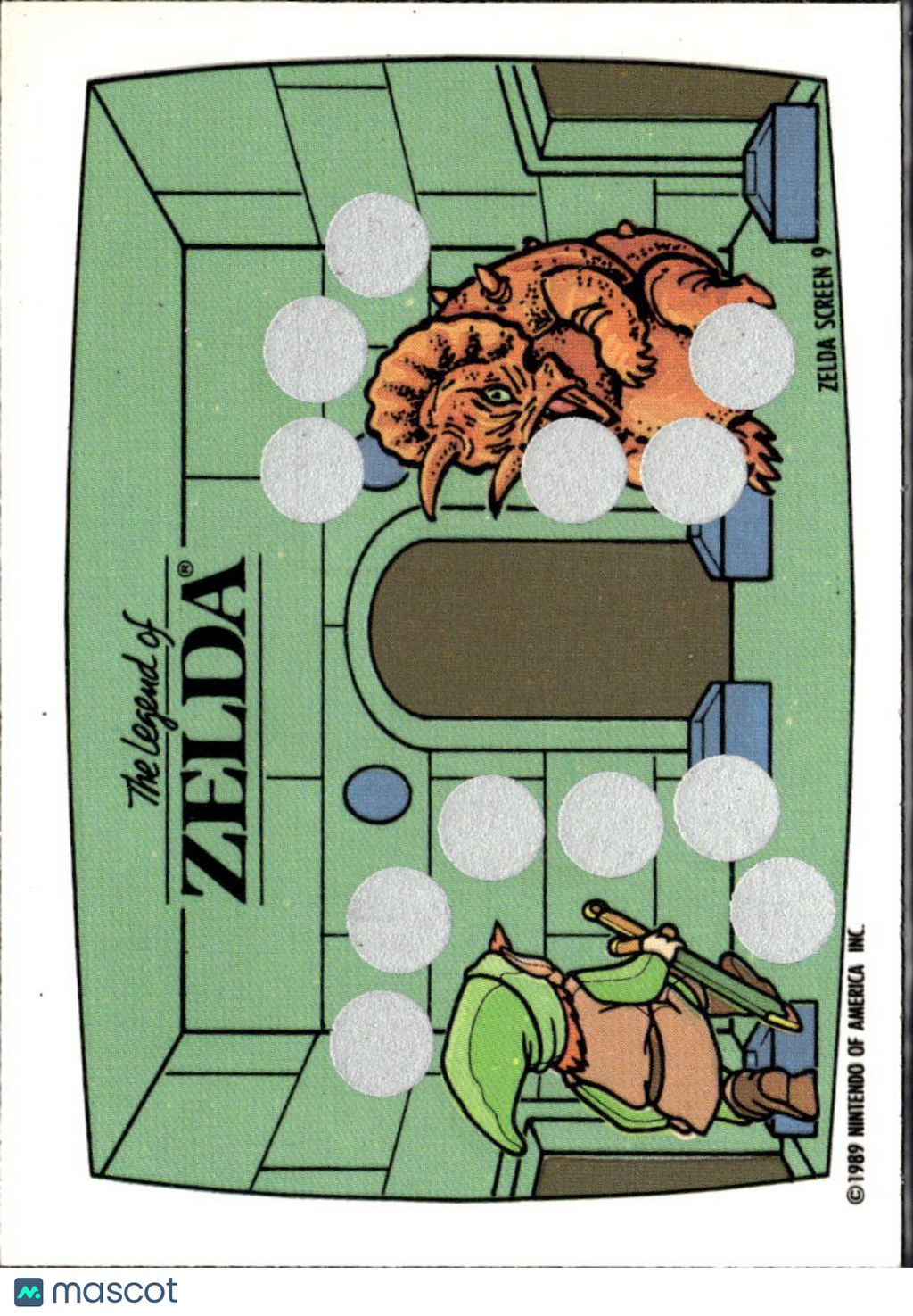 The Legend of Zelda 1989 Topps Trading Card Screen 9 of 10