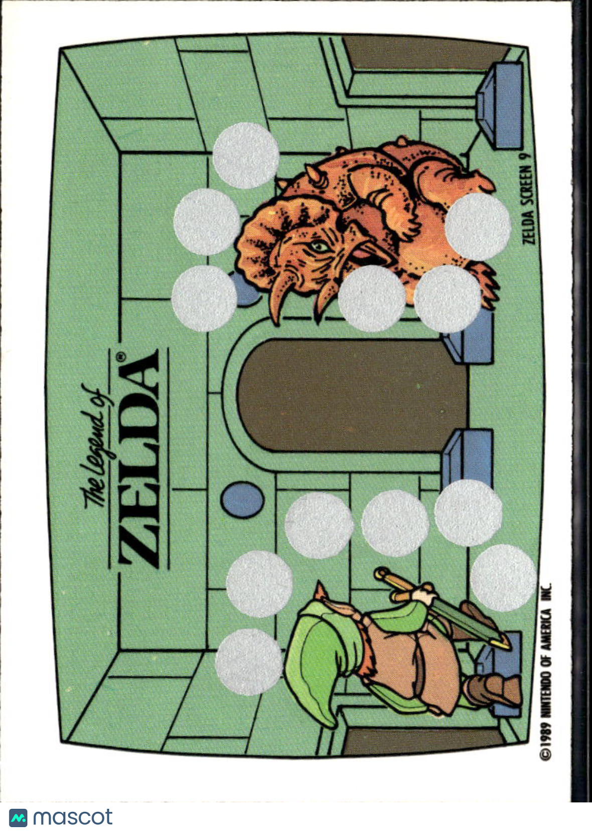 The Legend of Zelda 1989 Topps Trading Card Screen 9 of 10