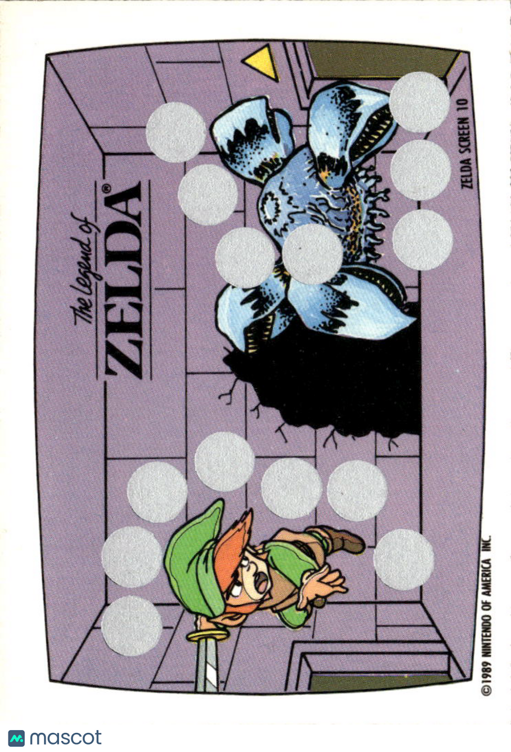 The Legend of Zelda 1989 Topps Trading Card Screen 10 of 10