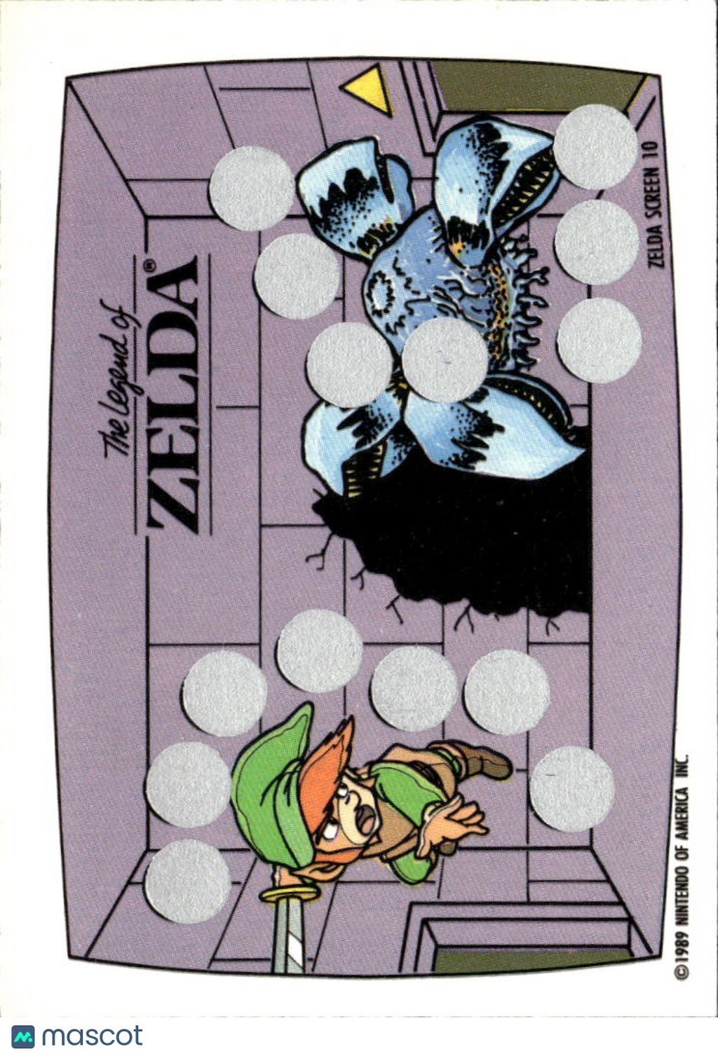 The Legend of Zelda 1989 Topps Trading Card Screen 10 of 10