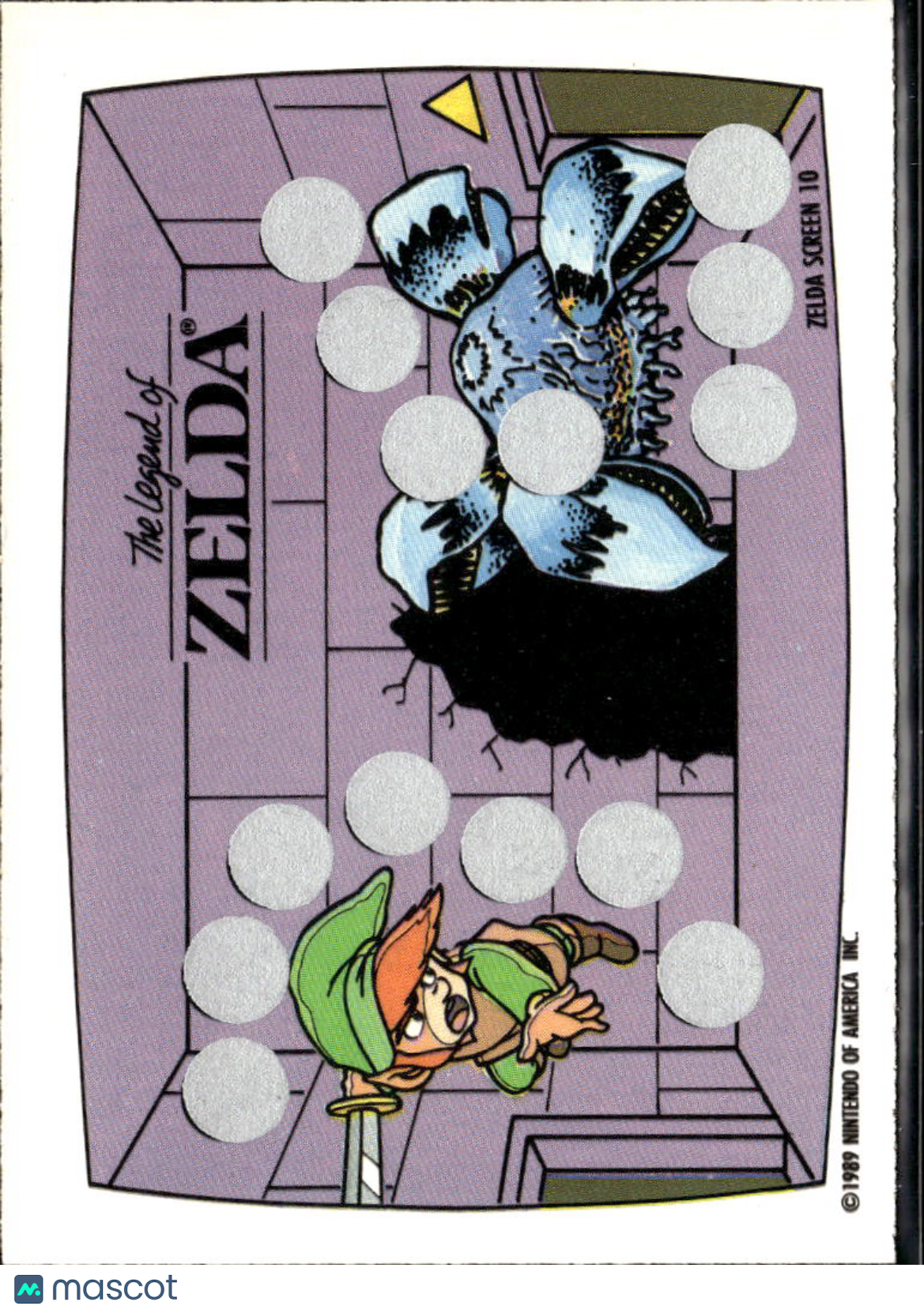 The Legend of Zelda 1989 Topps Trading Card Screen 10 of 10