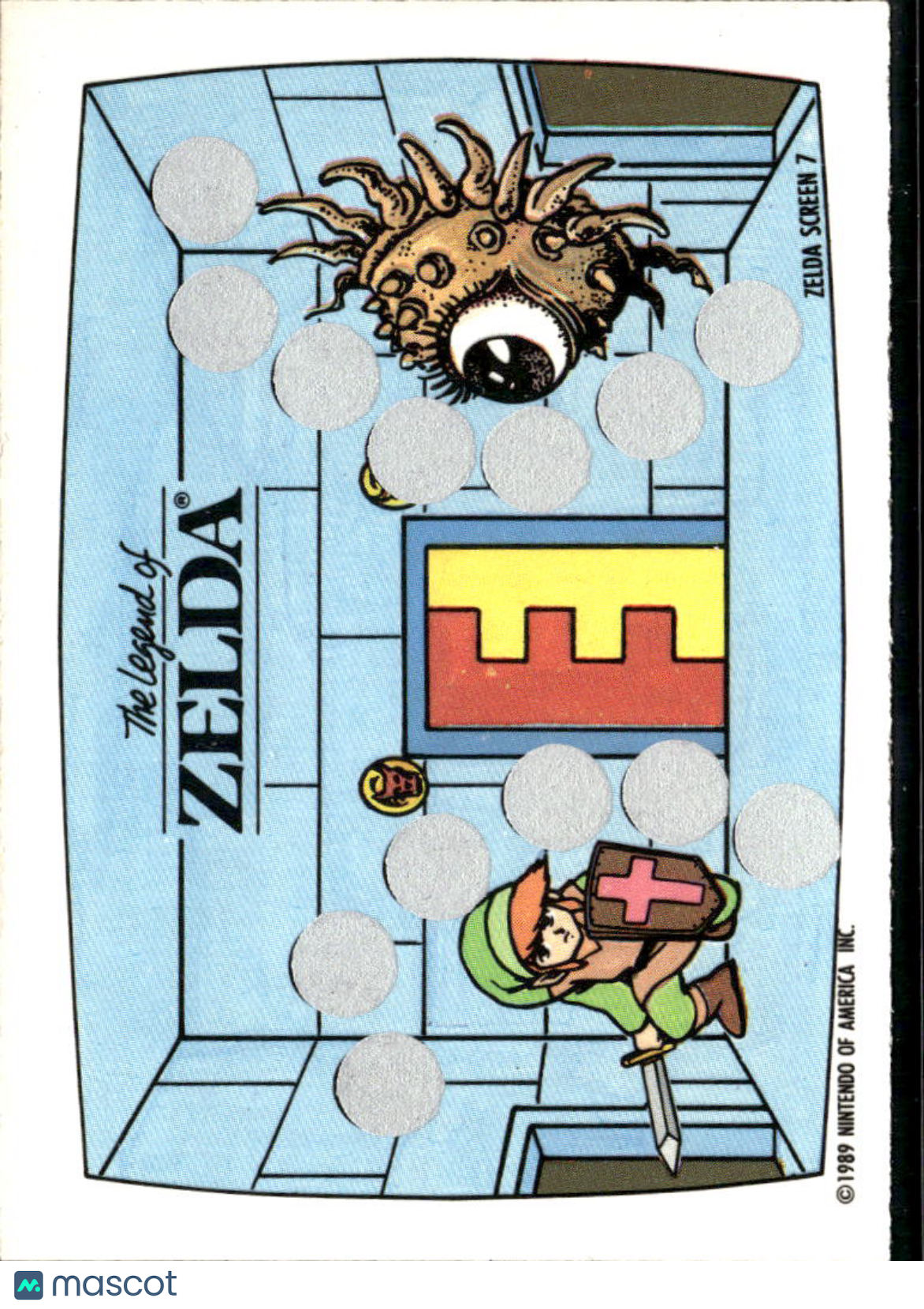 The Legend of Zelda 1989 Topps Trading Card Screen 7 of 10