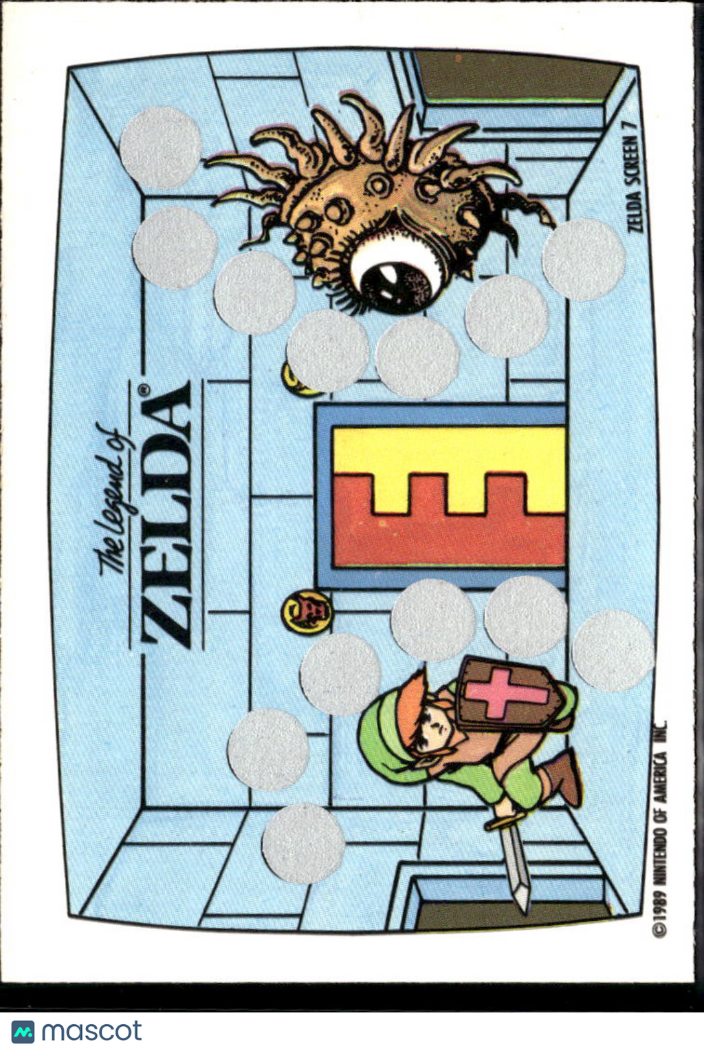 The Legend of Zelda 1989 Topps Trading Card Screen 7 of 10