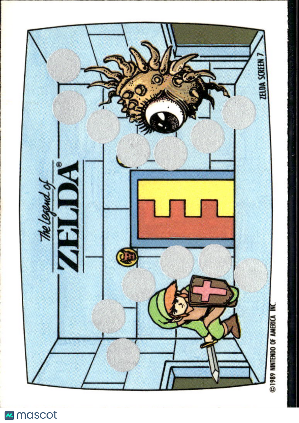 The Legend of Zelda 1989 Topps Trading Card Screen 7 of 10