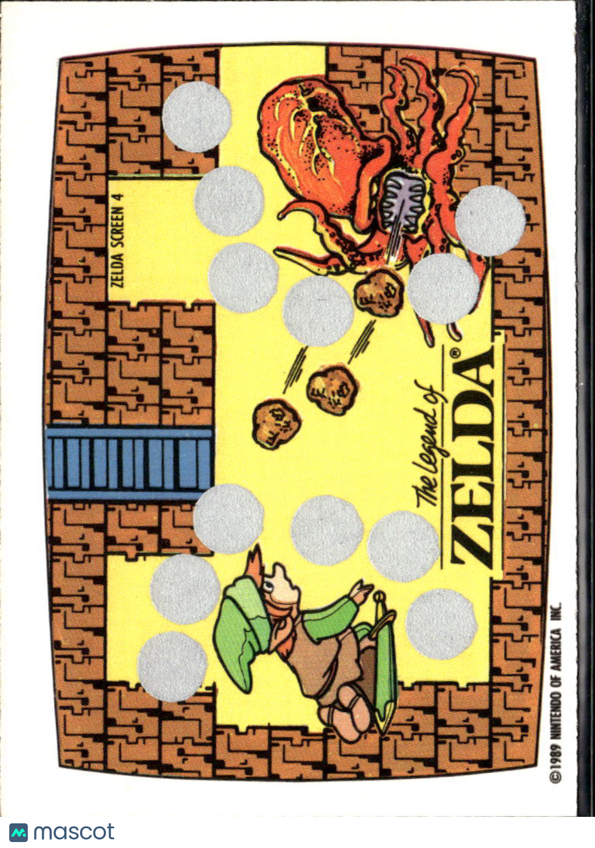 The Legend of Zelda 1989 Topps Trading Card Screen 4 of 10