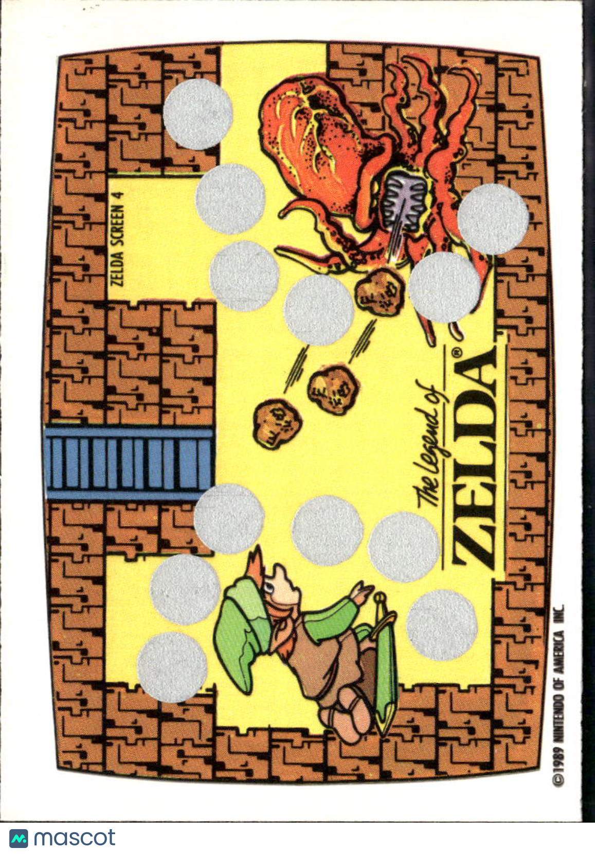 The Legend of Zelda 1989 Topps Trading Card Screen 4 of 10