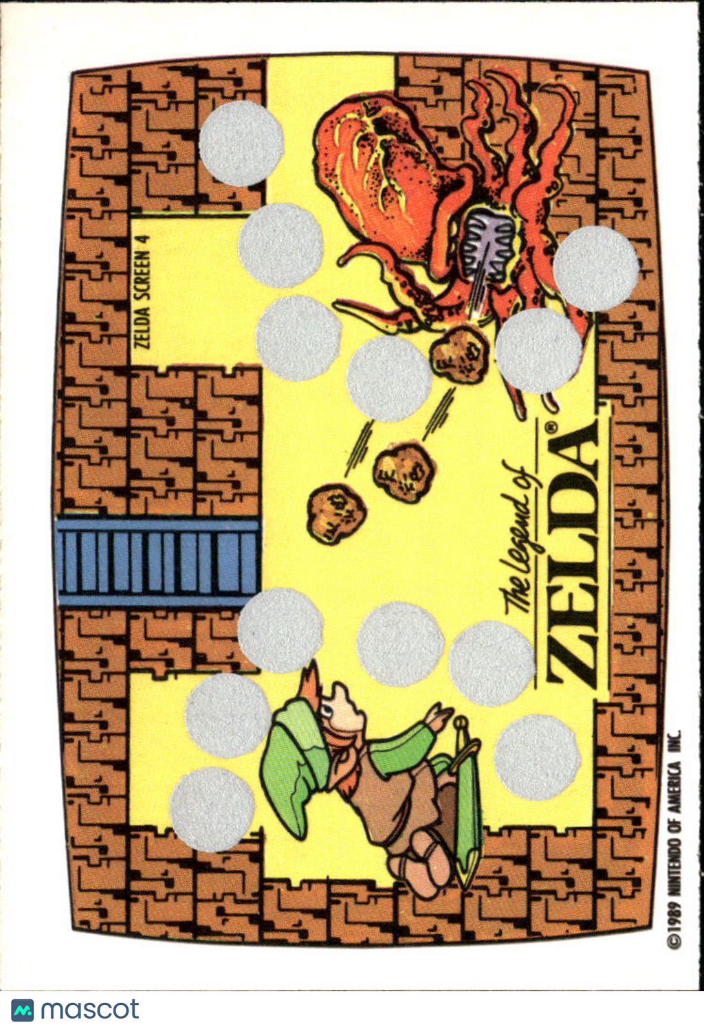 The Legend of Zelda 1989 Topps Trading Card Screen 4 of 10