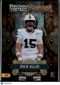 Drew Allar 2026 Wild Card Rookie RC Steampunk Penn State Steelers 1/1