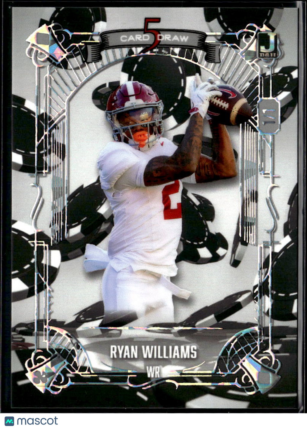 Ryan Williams 2025 Wild Card Rookie RC Alabama 1/1