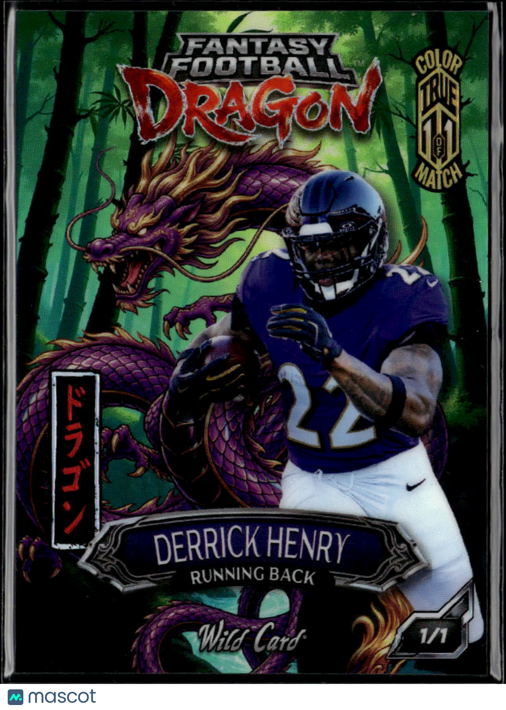 Derrick Henry 2026 Wild Card 1/1 Baltimore Ravens