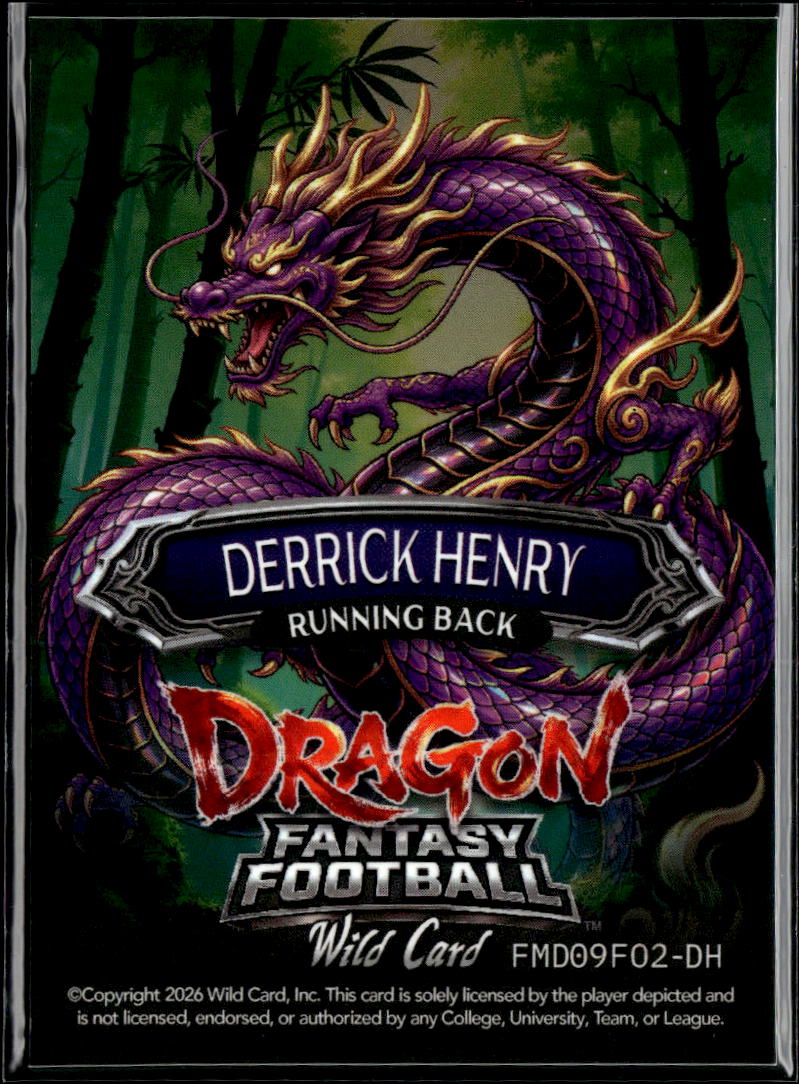 Derrick Henry 2026 Wild Card 1/1 Baltimore Ravens