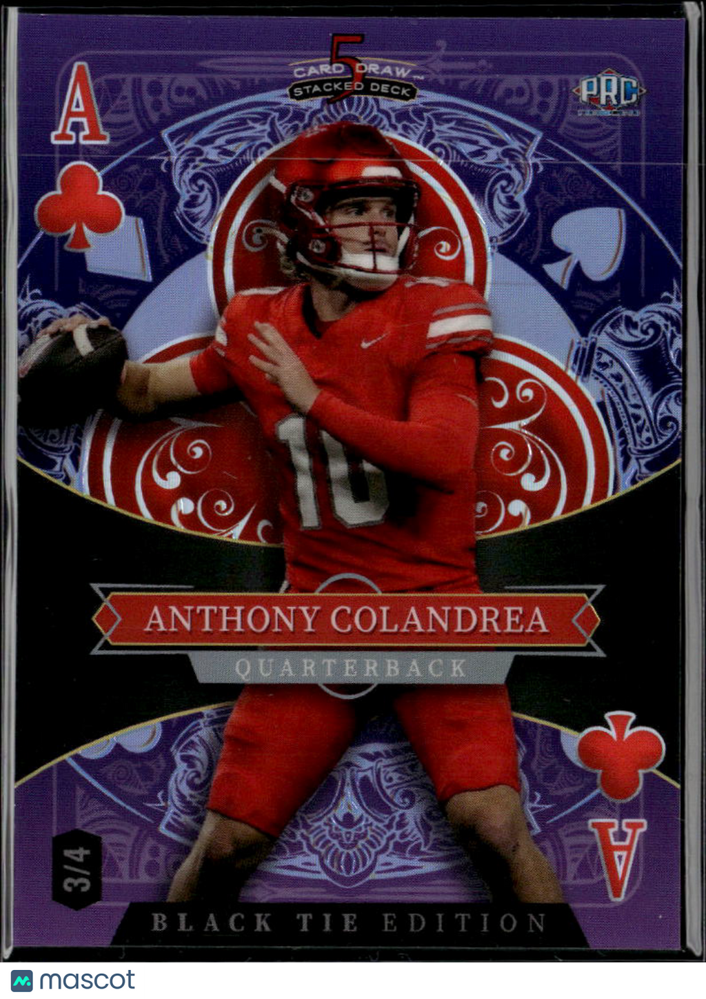Anthony Colandrea 2026 Wild Card Rookie RC 3/4 Virginia Cavaliers