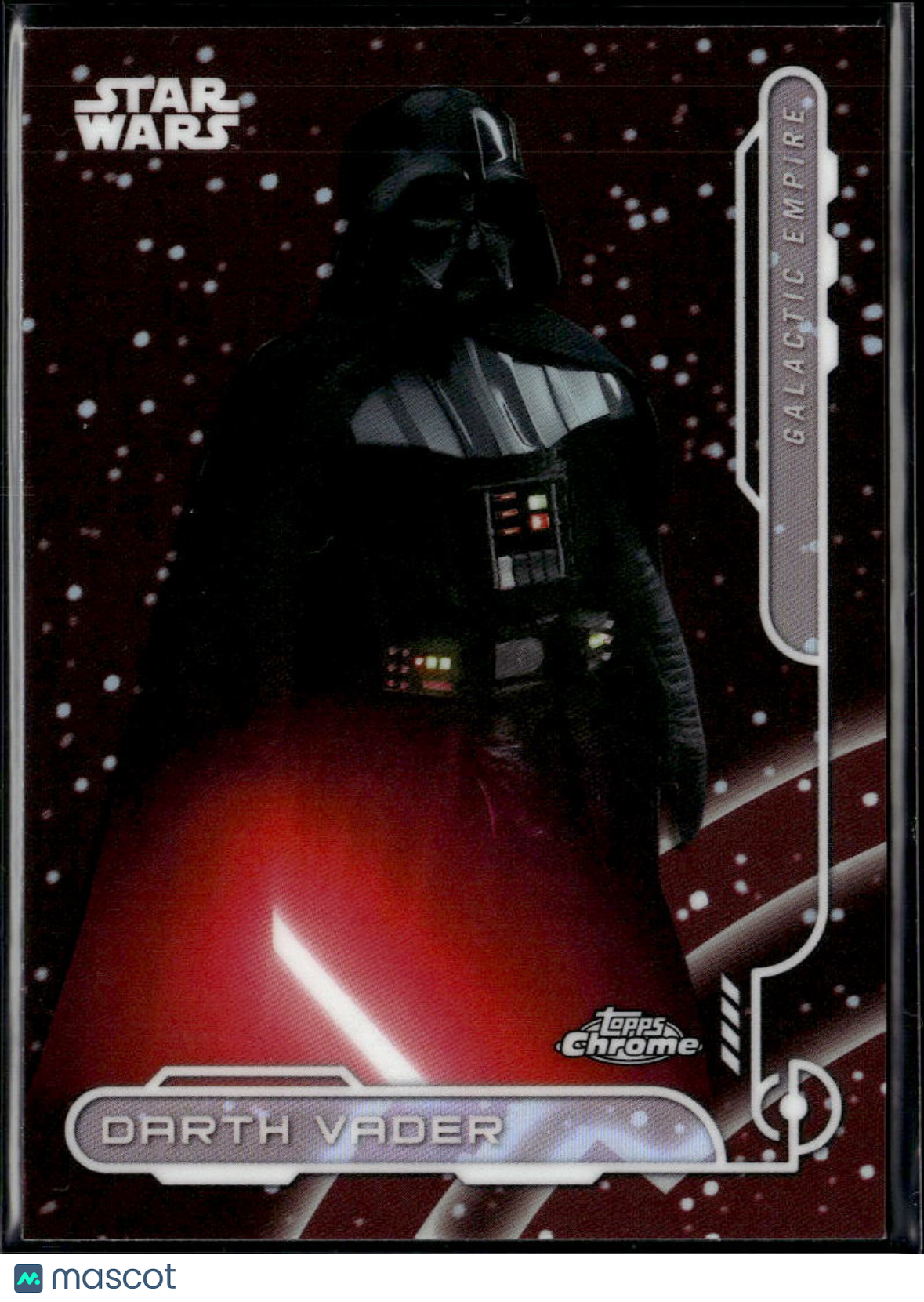 Darth Vader Topps Chrome Star Wars Galactic Empire Refractor #GE-1